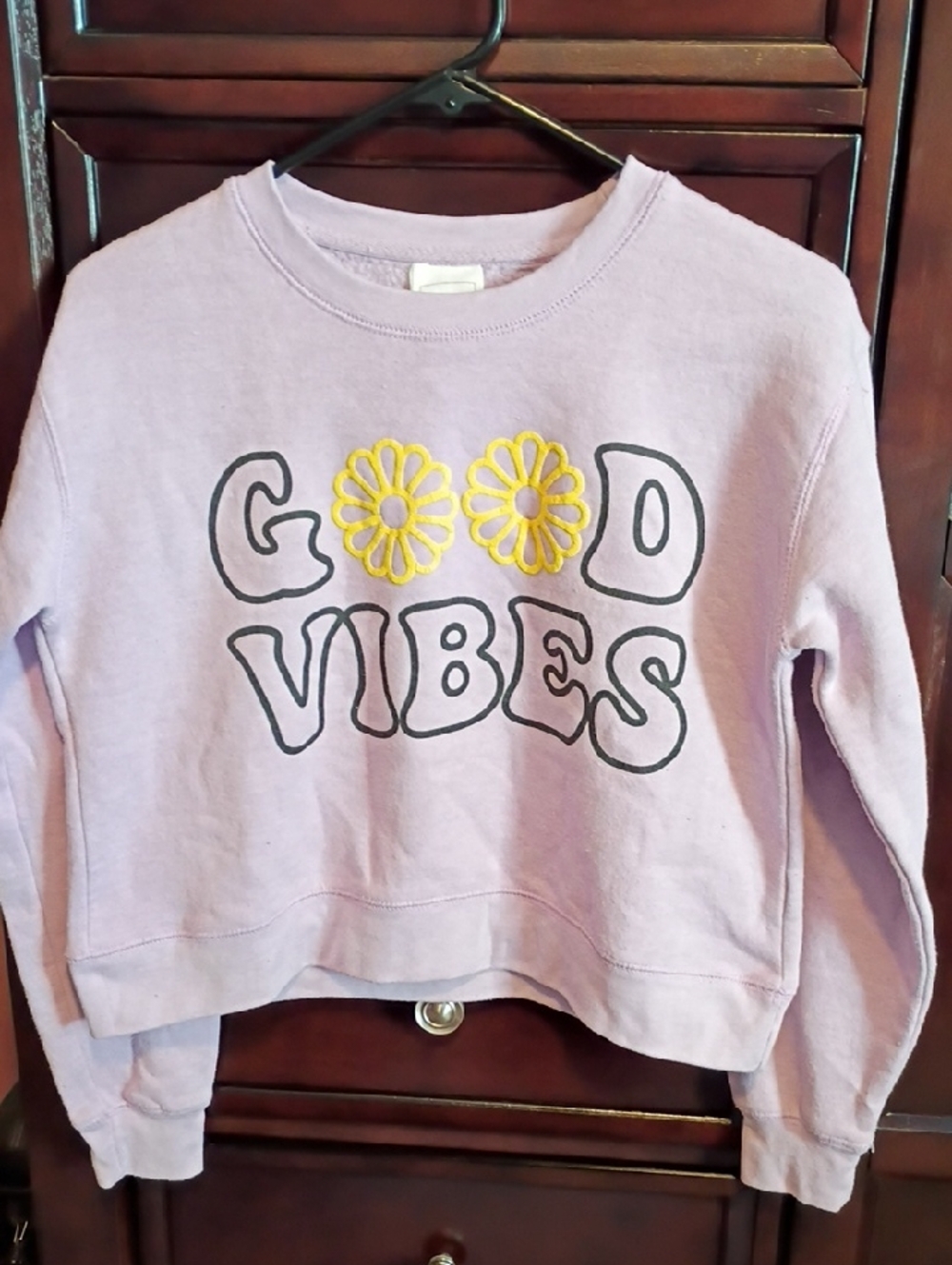 Good Vibes Lilac Sweater